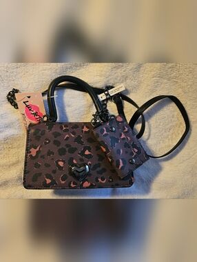 Leopard print Satchel and Crossbody Bag